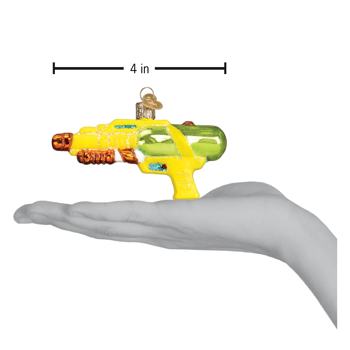 Squirt Gun Ornament - Southlake Paws