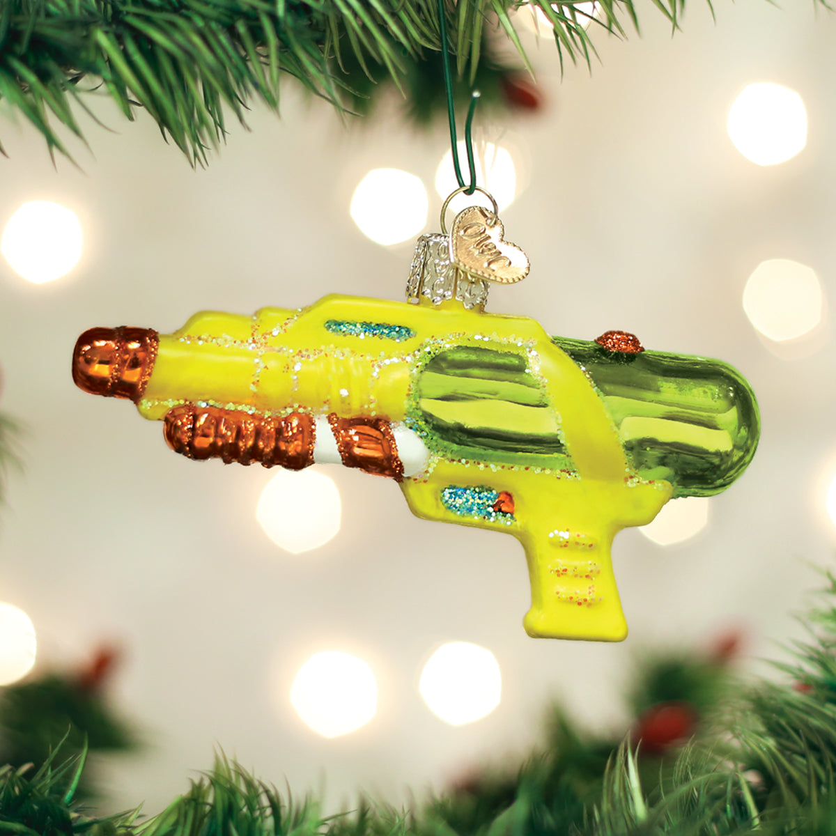 Squirt Gun Ornament - Southlake Paws