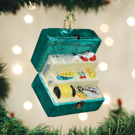 Tackle Box Ornament - Southlake Paws