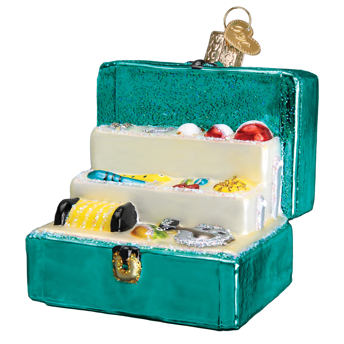 Tackle Box Ornament - Southlake Paws