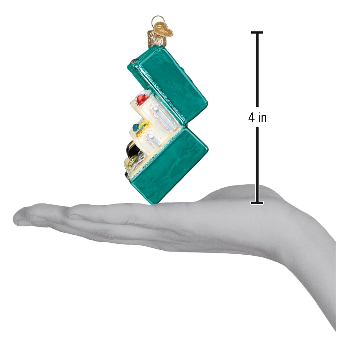 Tackle Box Ornament - Southlake Paws