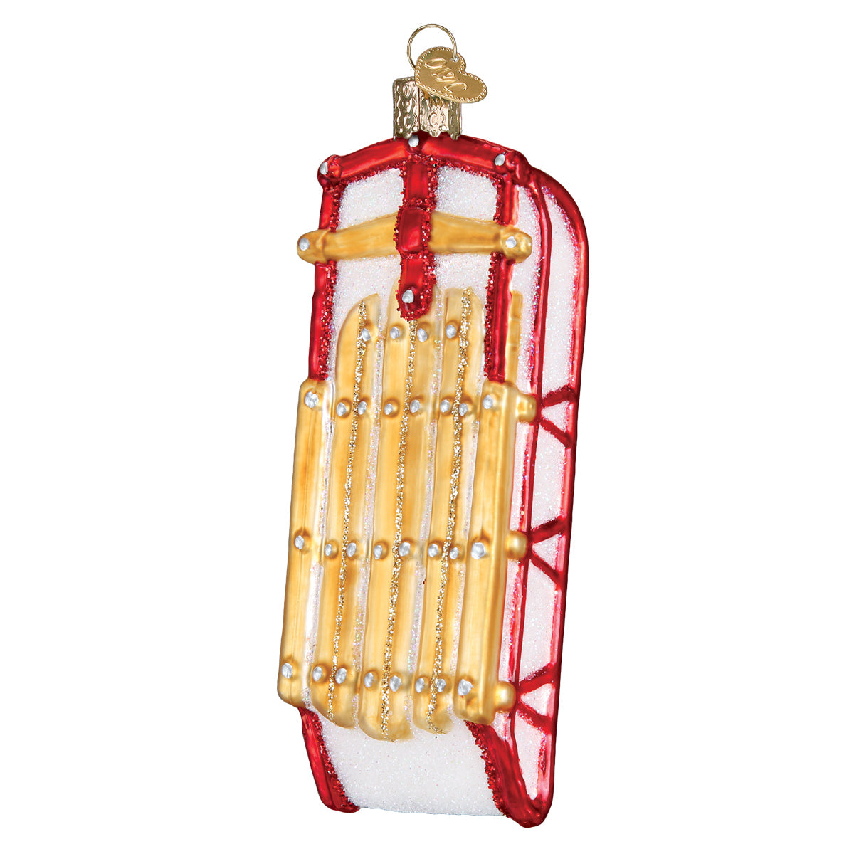 Sled Ornament - Southlake Paws
