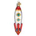 Load image into Gallery viewer, Toy Rocket Ship Ornament - Southlake Paws
