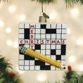 Load image into Gallery viewer, Crossword Puzzle Ornament - Southlake Paws
