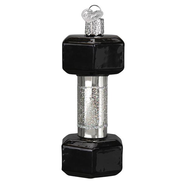 Dumbbell Ornament - Southlake Paws