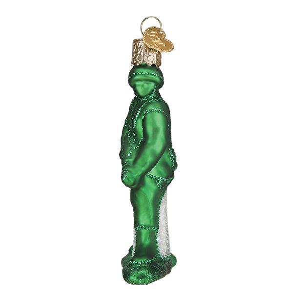 Army Man Toy Ornament - Southlake Paws