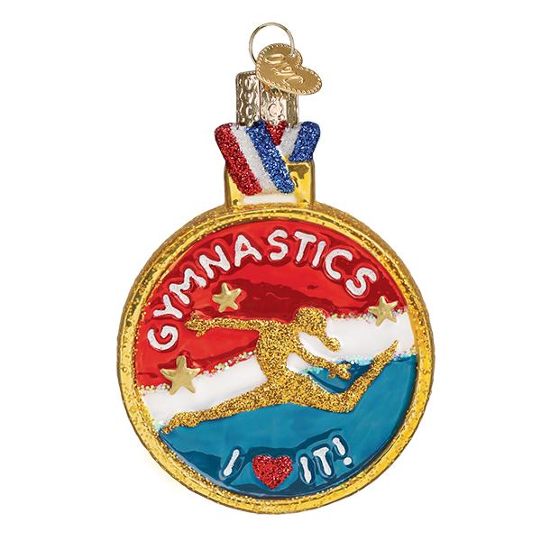 Gymnastics Ornament - Southlake Paws
