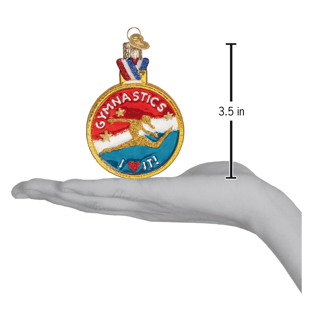 Gymnastics Ornament - Southlake Paws