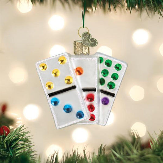 Dominos Ornament - Southlake Paws