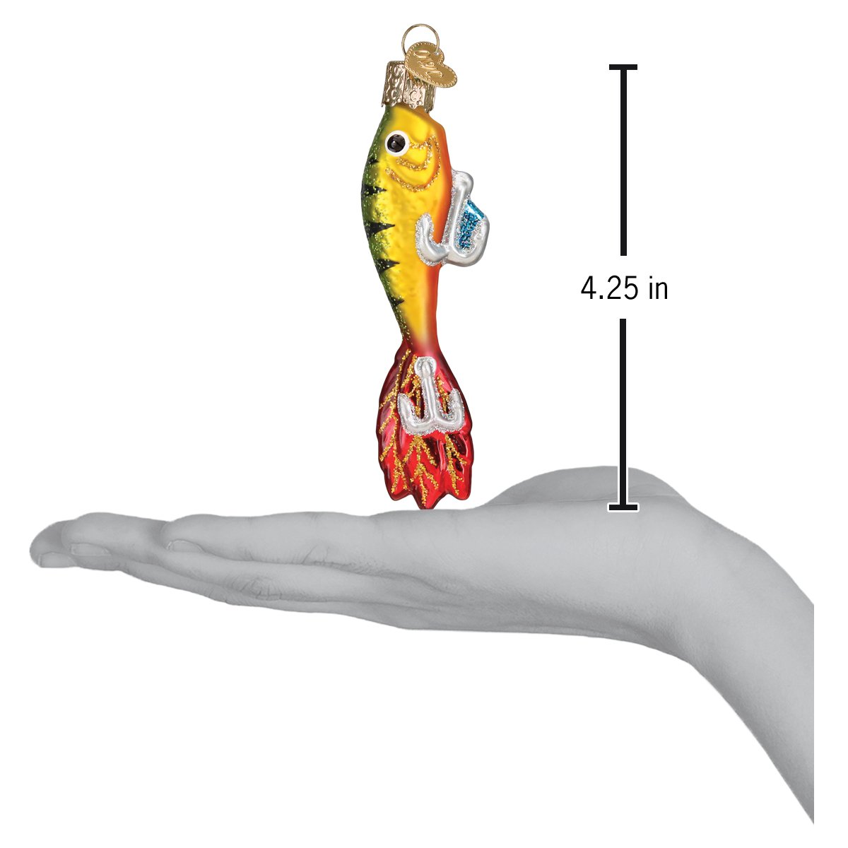 Fishing Lure Ornament - Southlake Paws