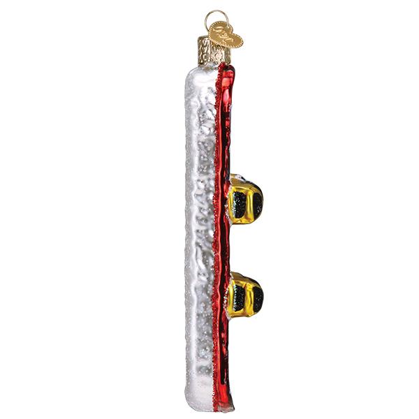 Snowboard Ornament - Southlake Paws