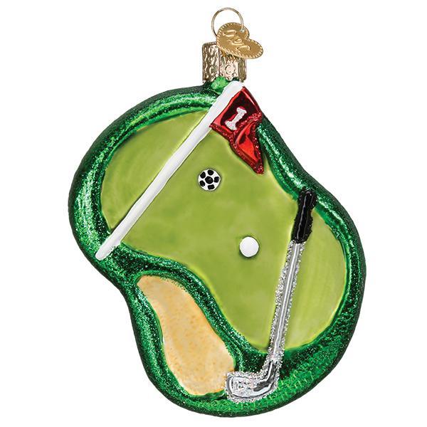 Putting Green Ornament - Southlake Paws