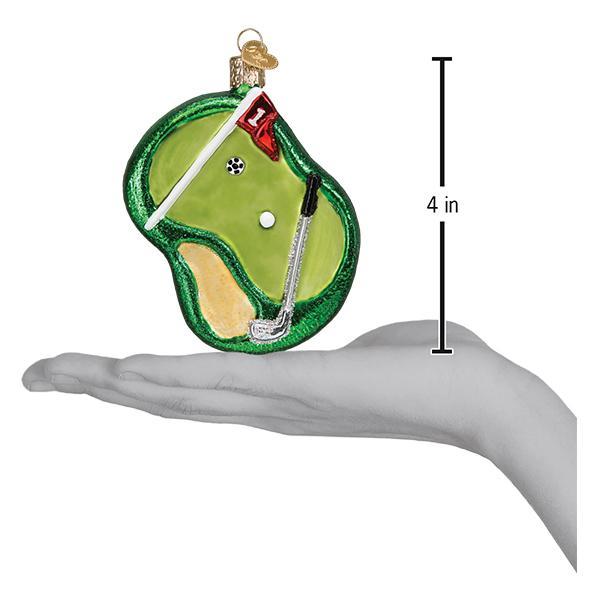 Putting Green Ornament - Southlake Paws