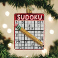 Load image into Gallery viewer, Sudoku Ornament - Southlake Paws

