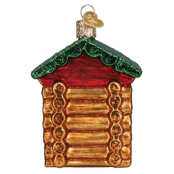 Lincoln Logs Ornament - Southlake Paws