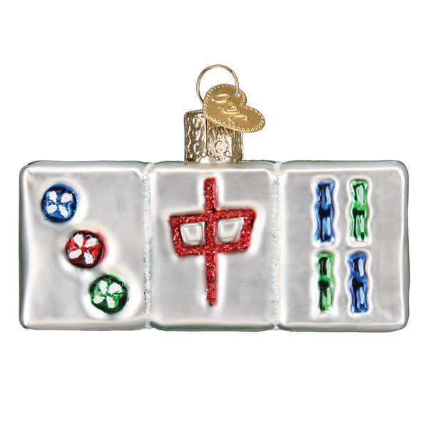 Mahjong Ornament - Southlake Paws
