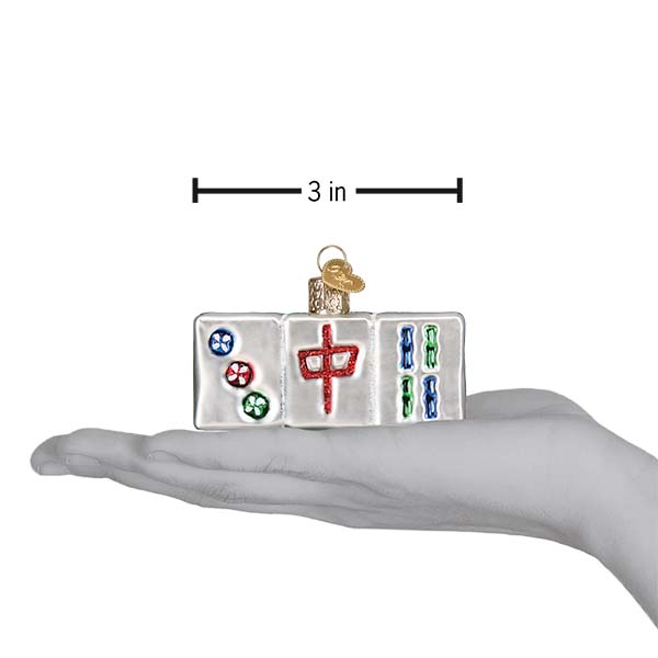 Mahjong Ornament - Southlake Paws