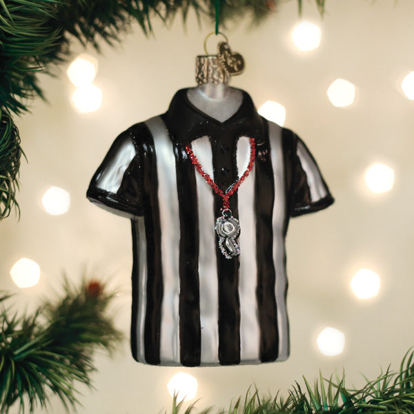 Referee Shirt Ornament - Southlake Paws