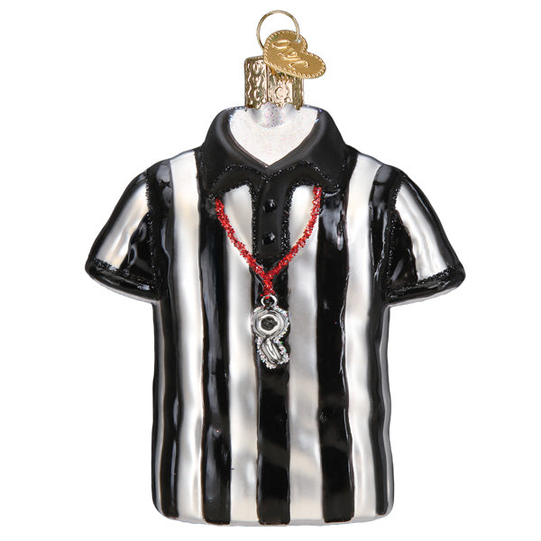 Referee Shirt Ornament - Southlake Paws