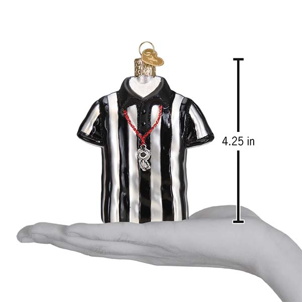 Referee Shirt Ornament - Southlake Paws