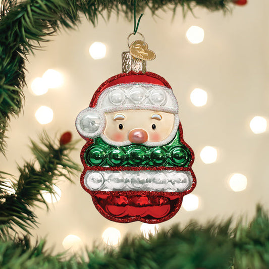 Santa Popper Ornament - Southlake Paws