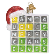 Merry Words Ornament