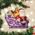 Load image into Gallery viewer, Santa And Friends Ornament - Southlake Paws
