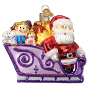 Santa And Friends Ornament