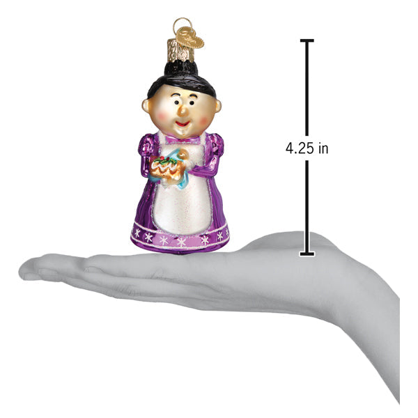 Cheery Mrs. Claus Ornament - Southlake Paws