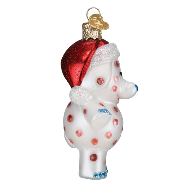 Spotted Elephant Ornament - Southlake Paws