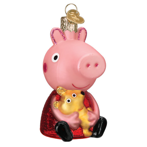 Peppa Pig With Teddy Ornament - Southlake Paws