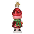 Load image into Gallery viewer, Peppa Pig With Snowball Ornament - Southlake Paws
