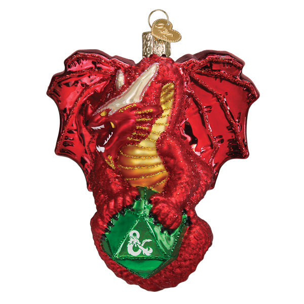 Dungeons & Dragons Red Dragon Ornament - Southlake Paws