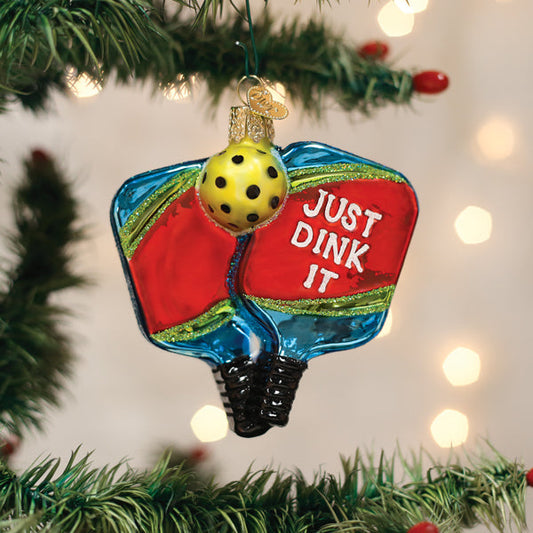 Pickleball Paddles Ornament - Southlake Paws