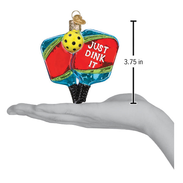 Pickleball Paddles Ornament - Southlake Paws