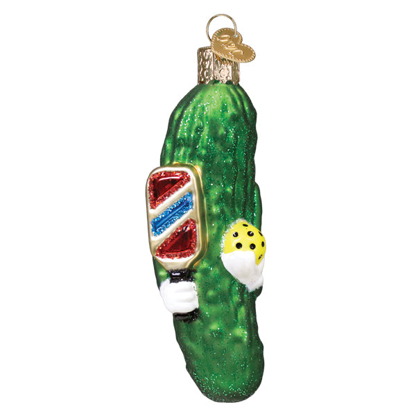 Pickleball Pickle Ornament - Southlake Paws
