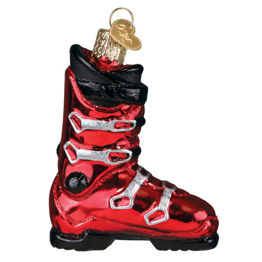 Ski Boot Ornament - Southlake Paws