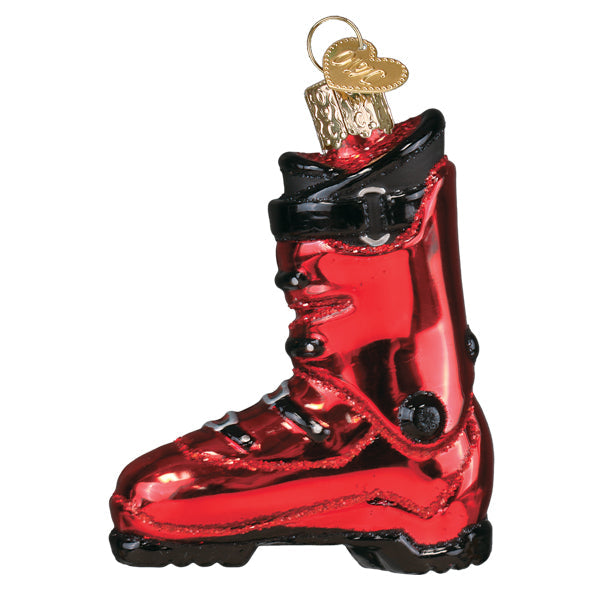 Ski Boot Ornament - Southlake Paws