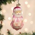 Load image into Gallery viewer, Baby Girl's 1st Santa Lovey Ornament
