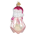 Load image into Gallery viewer, Baby Girl's 1st Santa Lovey Ornament - Southlake Paws
