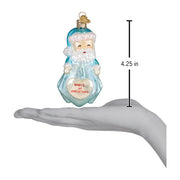 Baby Boys 1st Santa Lovey Ornament