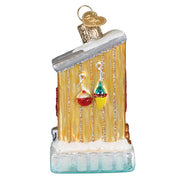 Ice Fishing Shanty Ornament