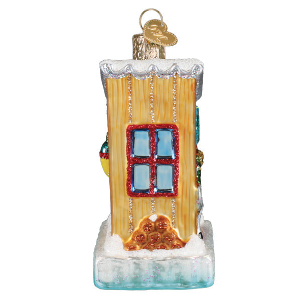Ice Fishing Shanty Ornament - Southlake Paws