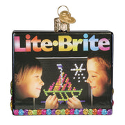 Lite Brite Box Ornament