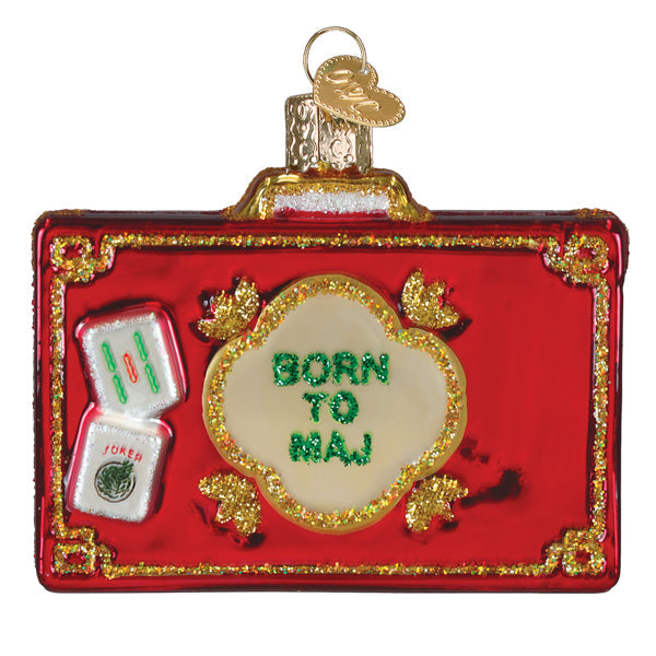 Rack N Roll Mahjong Ornament - Southlake Paws
