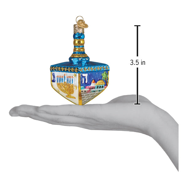 Hanukkah Dreidel Ornament - Southlake Paws