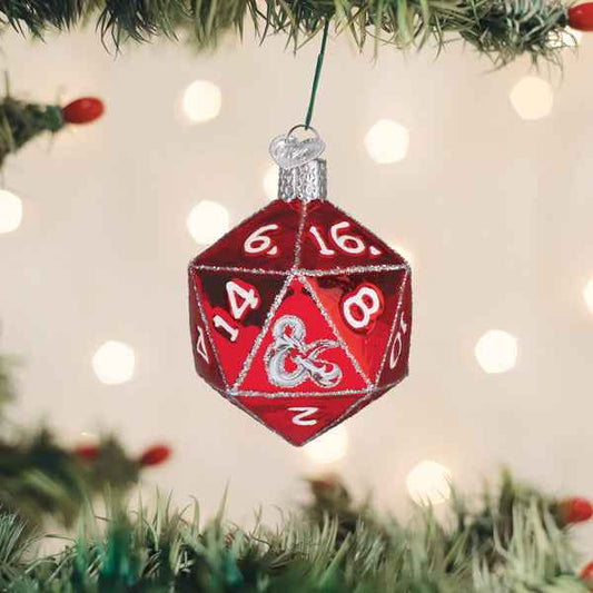 Dungeons & Dragons D20 Dice Ornament