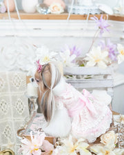 Luxury design dog dress vintage lace 