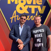 Puppies Make Me Happy Uni-Sex Shirt  | Present for Dog Lovers