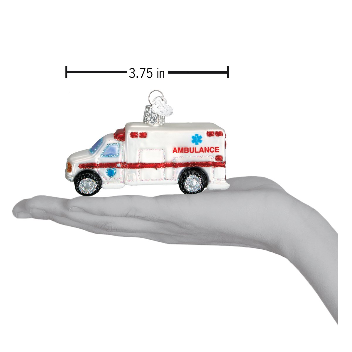 Ambulance Ornament - Southlake Paws